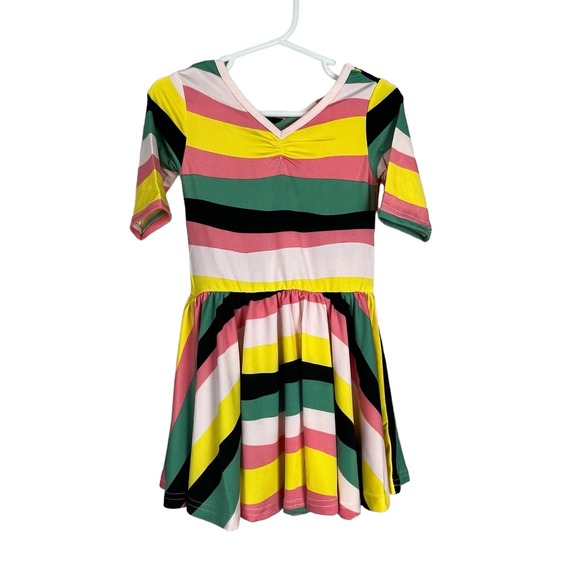 Dot Dot Smile striped twirl dress 2T NWT - Picture 1 of 4